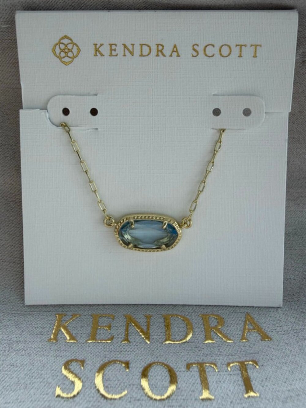 Kendra Scott Blue Pendant Necklace